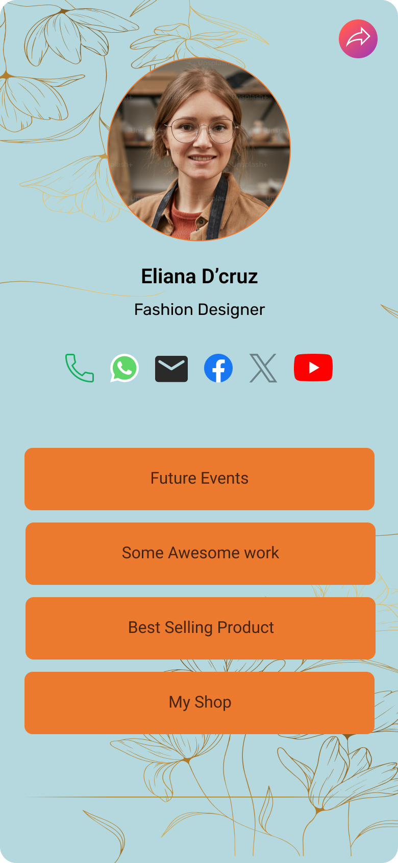 Bio Link Example 1
